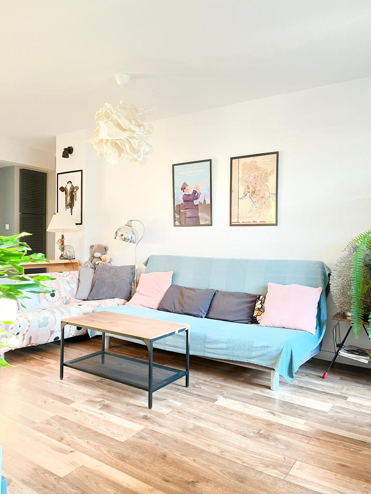 Apartament Large 74m2 For 6 Guests With 3 Bedrooms